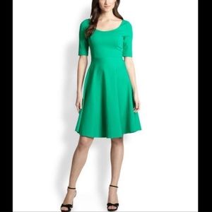 Kate Spade Jada Jersey Stretch Dress in Green size 6